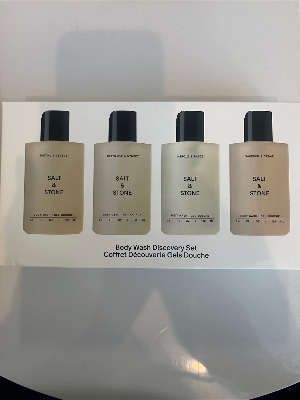 Salt & Stone Body Wash Discovery Set